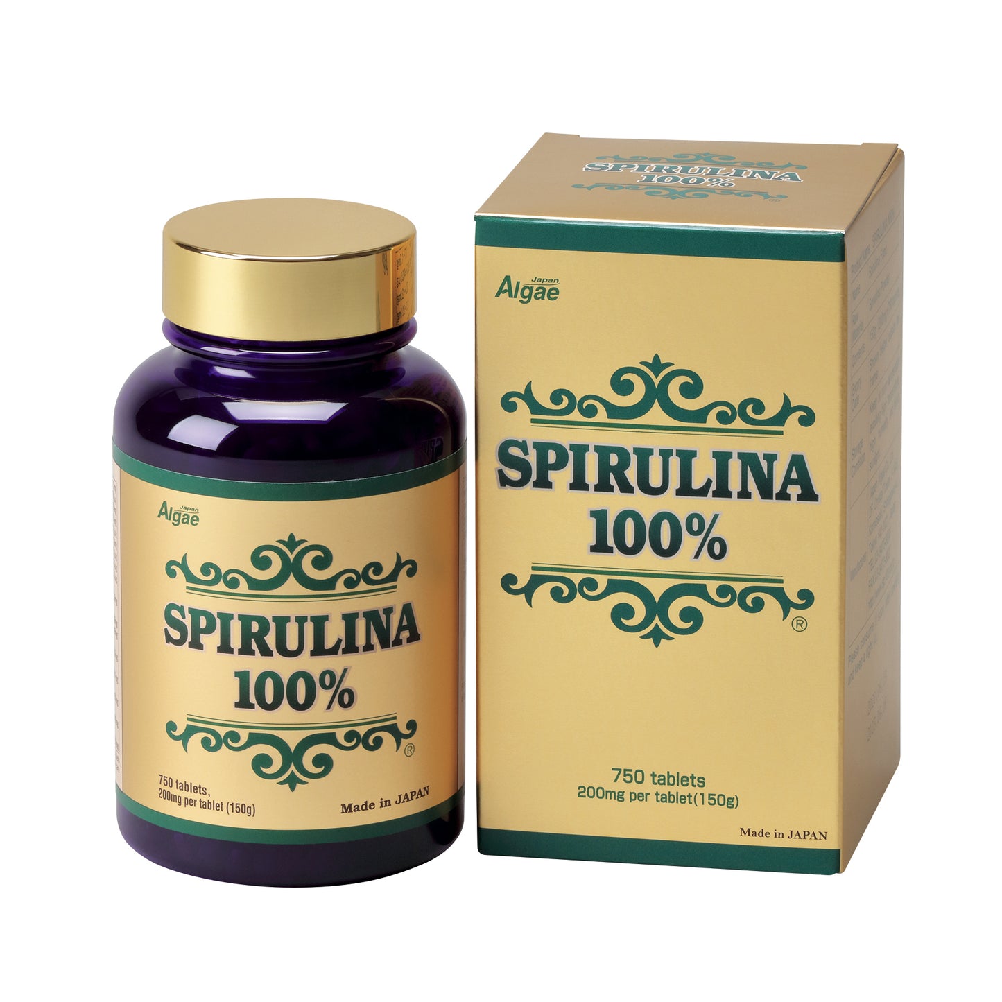 Spirulina 100% tablets